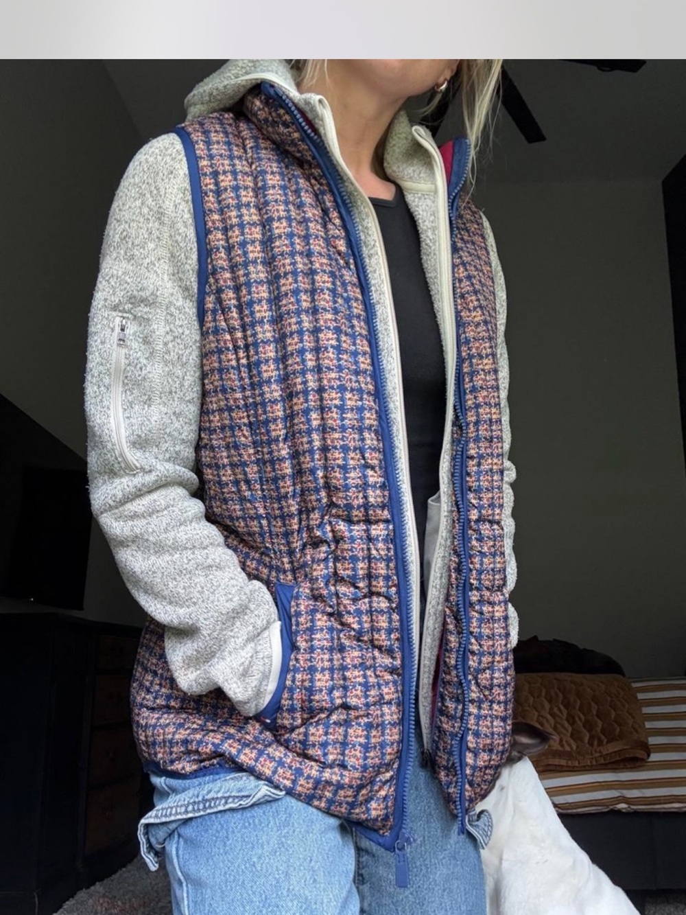 Vintage Tommy Hilfiger Down Feather Vest Medium